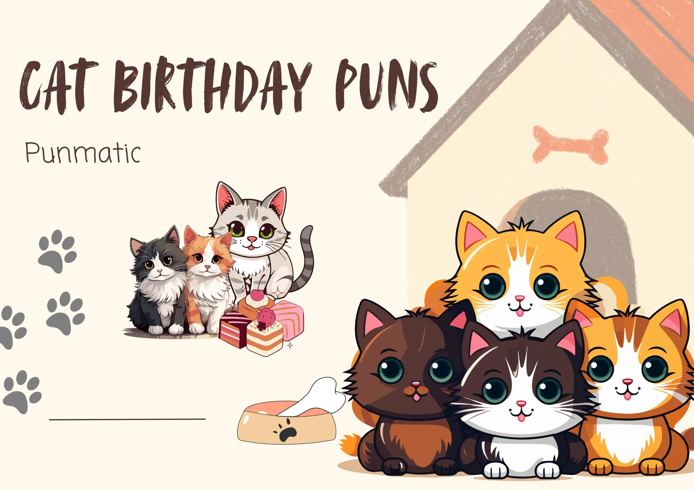 Cat Birthday Puns