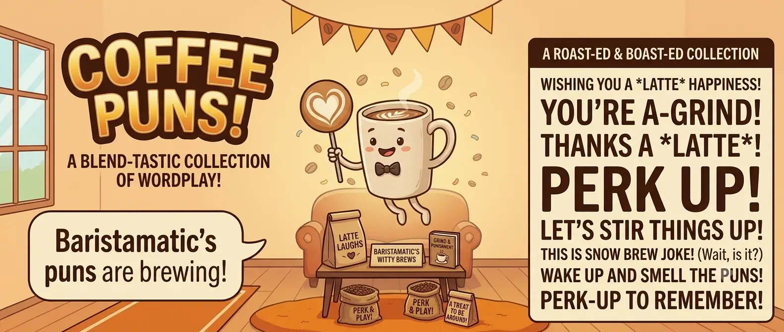 coffee puns