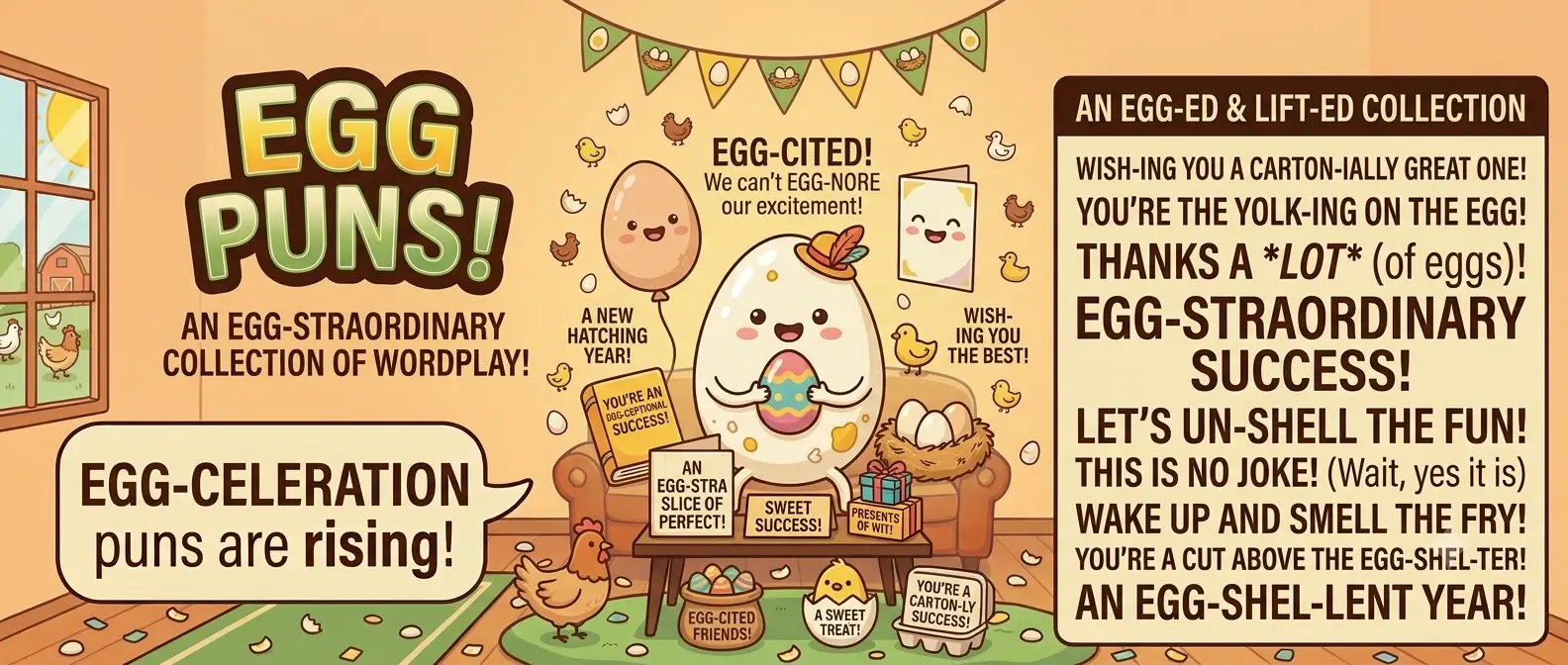 egg puns