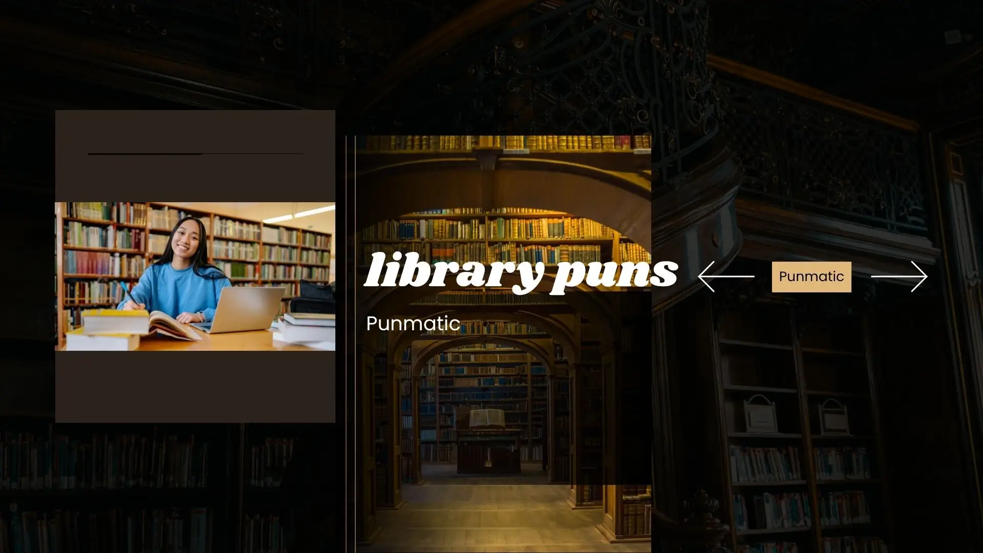 library puns