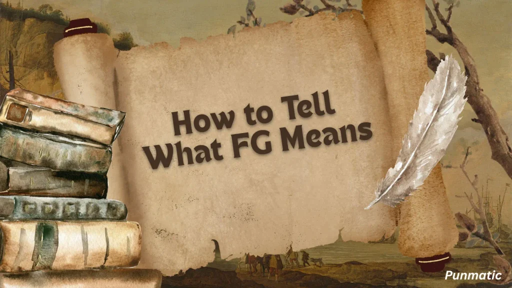 How to Tell What FG Means