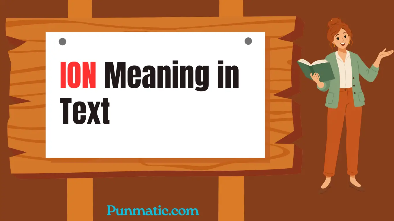 ION Meaning in Text