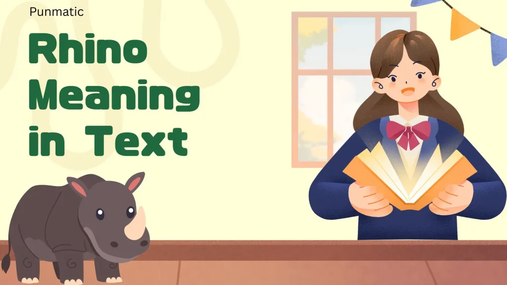 Rhino Meaning in Text