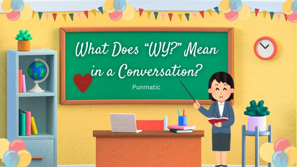 What Does “WY?” Mean in a Conversation?