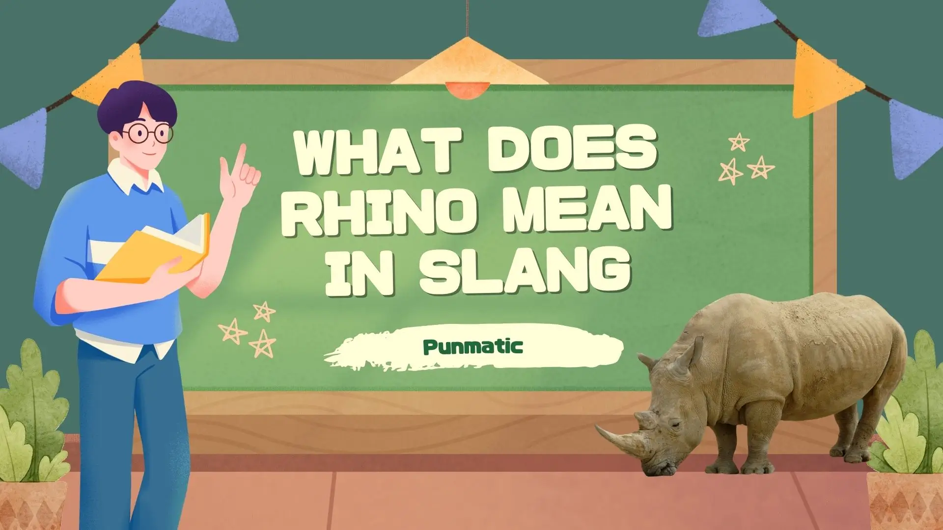 what does rhino mean in slang